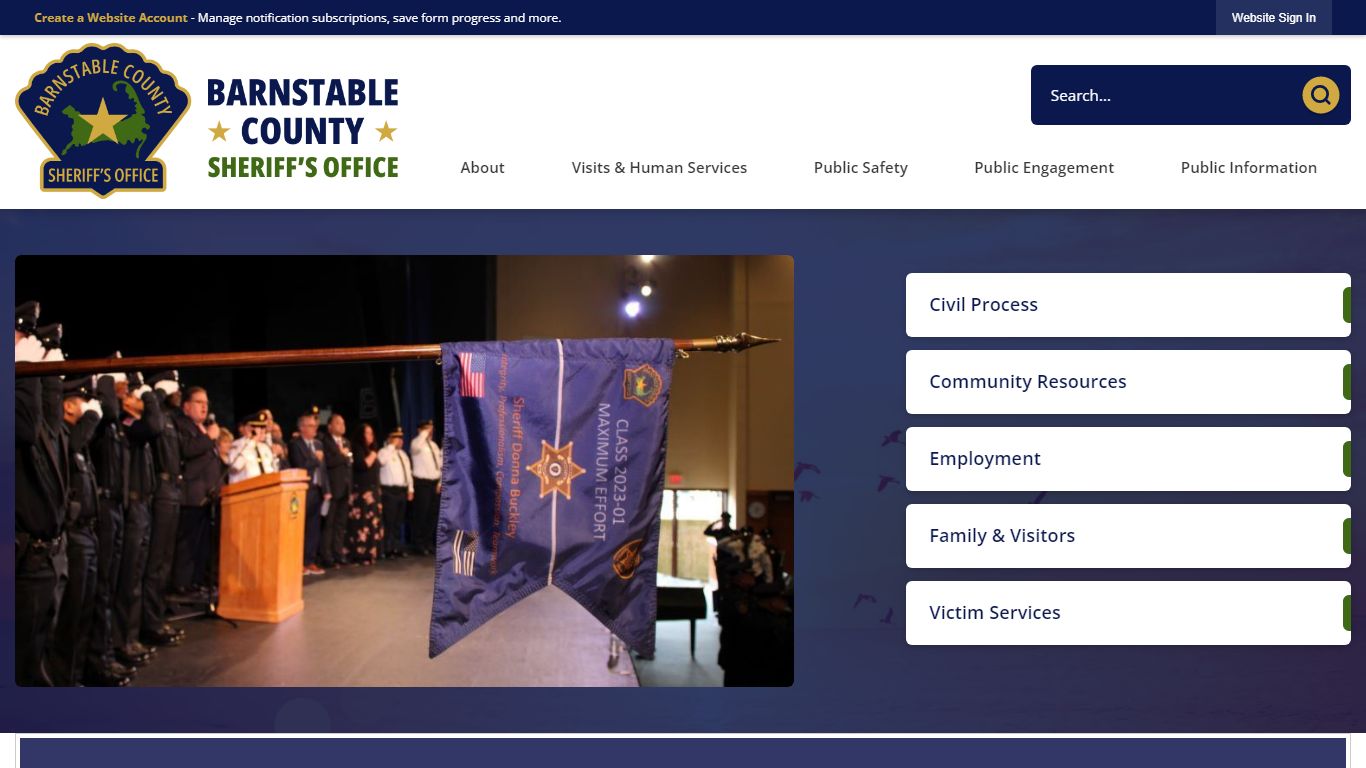 Barnstable County Sheriff, MA | Official Website